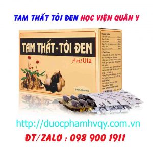 tam thất tỏi đen học viện quân y